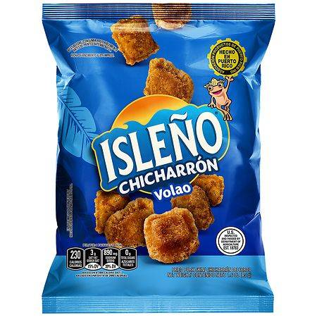 Isleno Chicharron Fried Pork Skin Volao - 1.6 oz