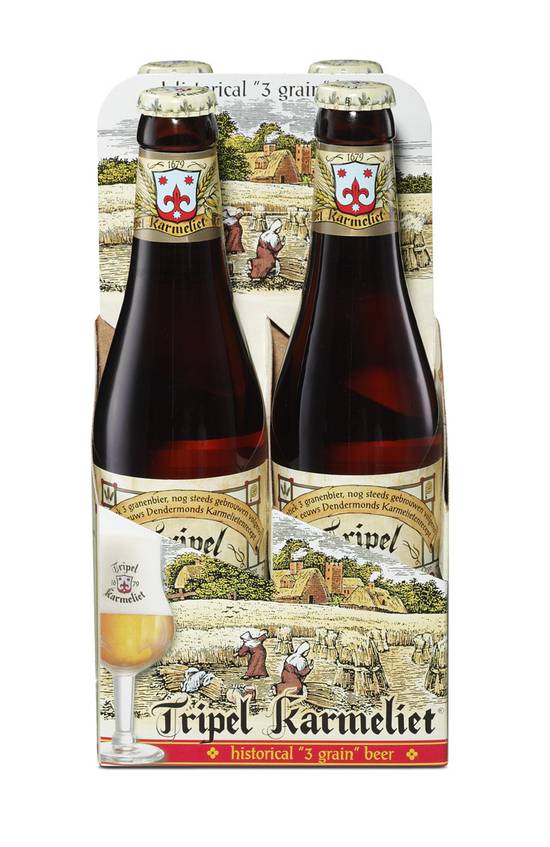 Triple Karmeliet - Bière blonde (4 pack, 330 ml)