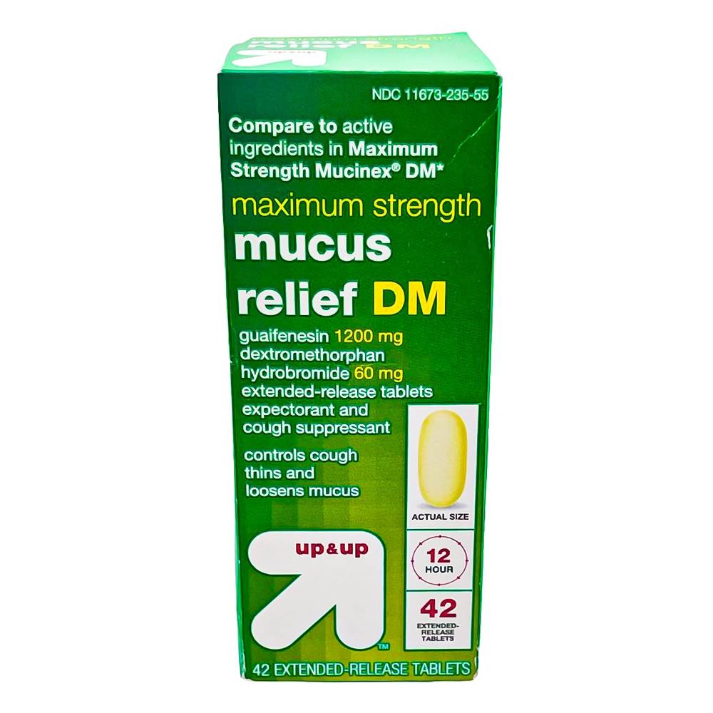 Up & Up Maximum Strength Mucus Relief Dm Tablets
