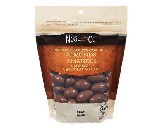 NOSH & CO MILK CHOCOLATE ALMONDS 250 GR