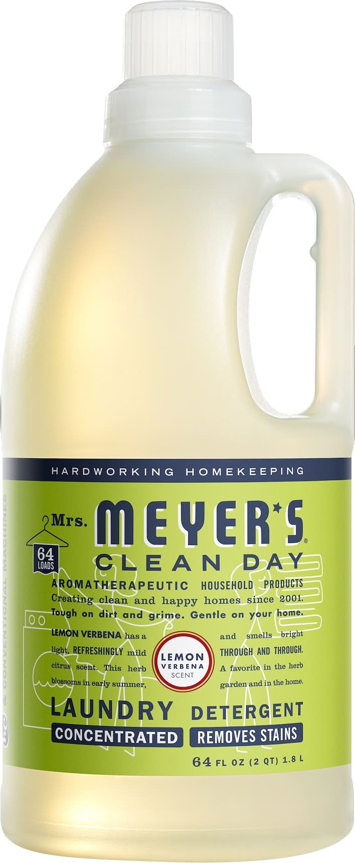 Mrs. Meyer's Clean Day Laundry Detergent (64 fl oz)