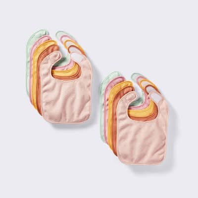 Cloud Island Terry Bibs Warm pack (10 ct)