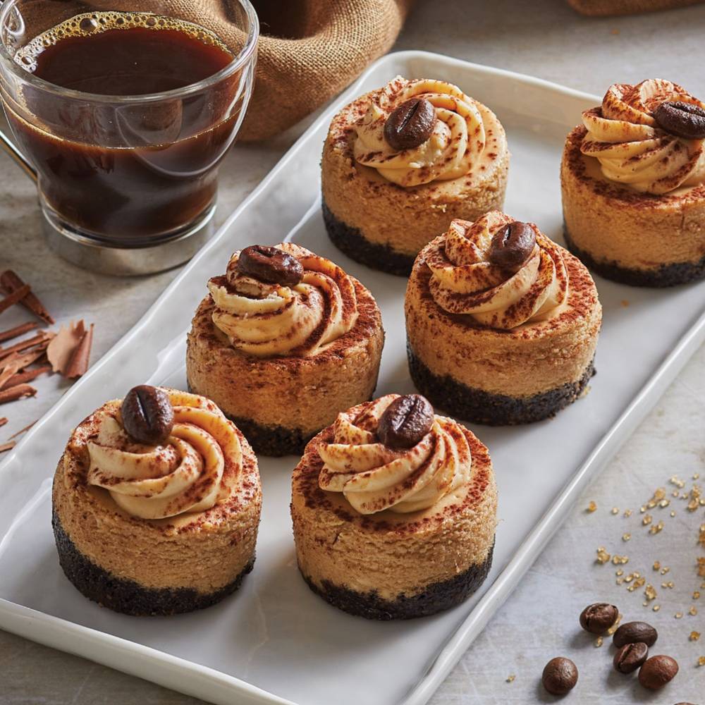 M&M Food Market Mini Mocha Cheesecakes (330 g)