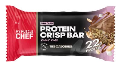 My Muscle Chef Rocky Road Crisp Bar 50g