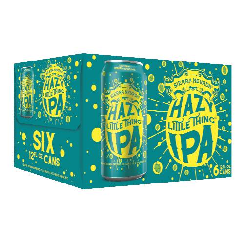 Sierra Nevada Hazy Little Thing IPA 6 Pack Can