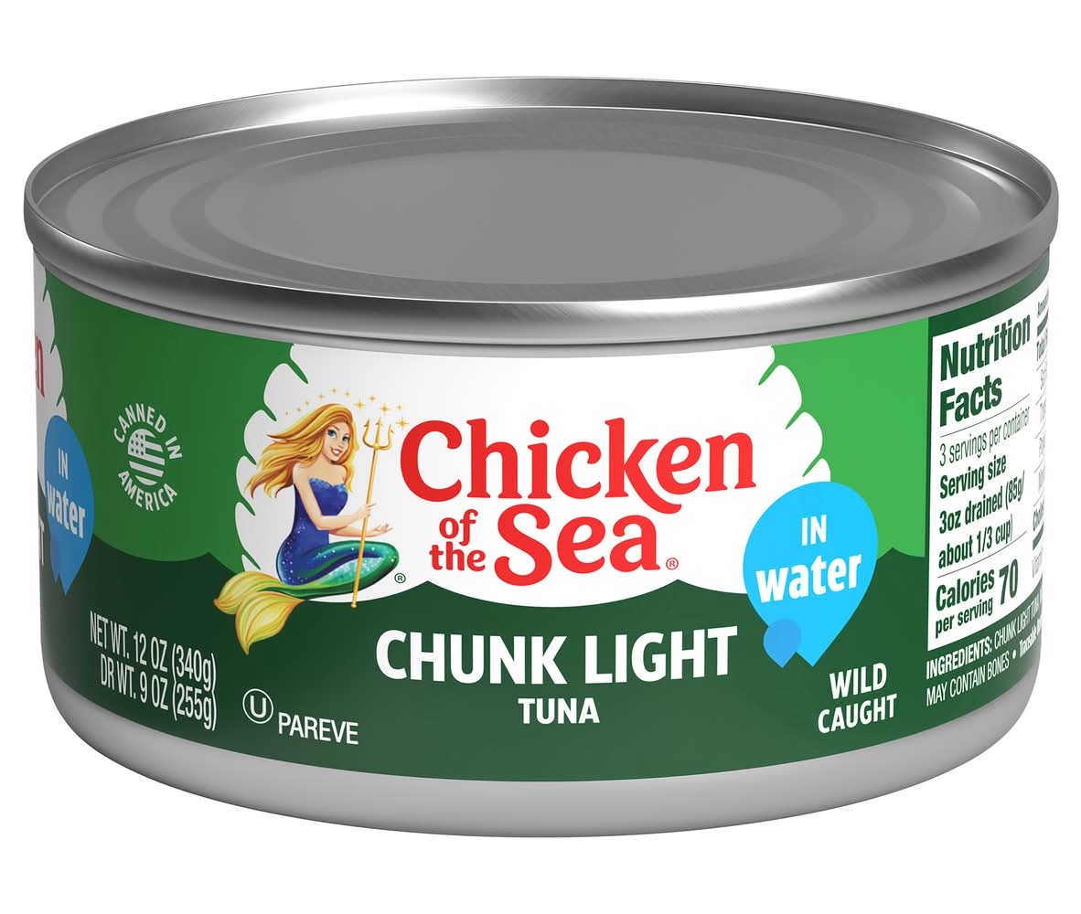Chicken of the Sea Chunk Light Tuna in Water (255 g)