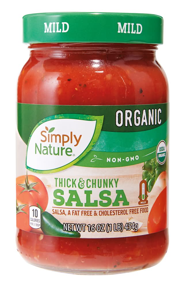 Simply Nature Organic Thick & Chunky Mild Salsa (16 oz)