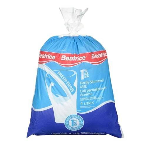 Beatrice 1% Partly Skimmed Milk (4 L)