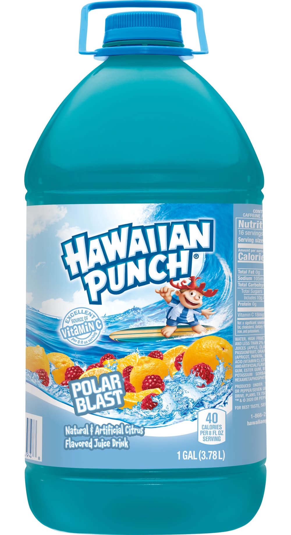 Hawaiian Punch Juice Drink, Polar Blast (3.78 L)