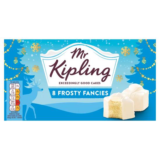 Mr Kipling Vanilla, Frosty Fancies Cakes (8 pack)