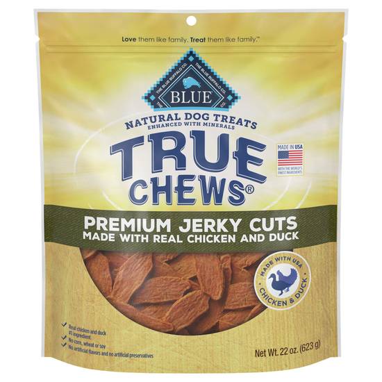 Blue Buffalo True Chews Premium Jerky Cuts Natural Dog Treats