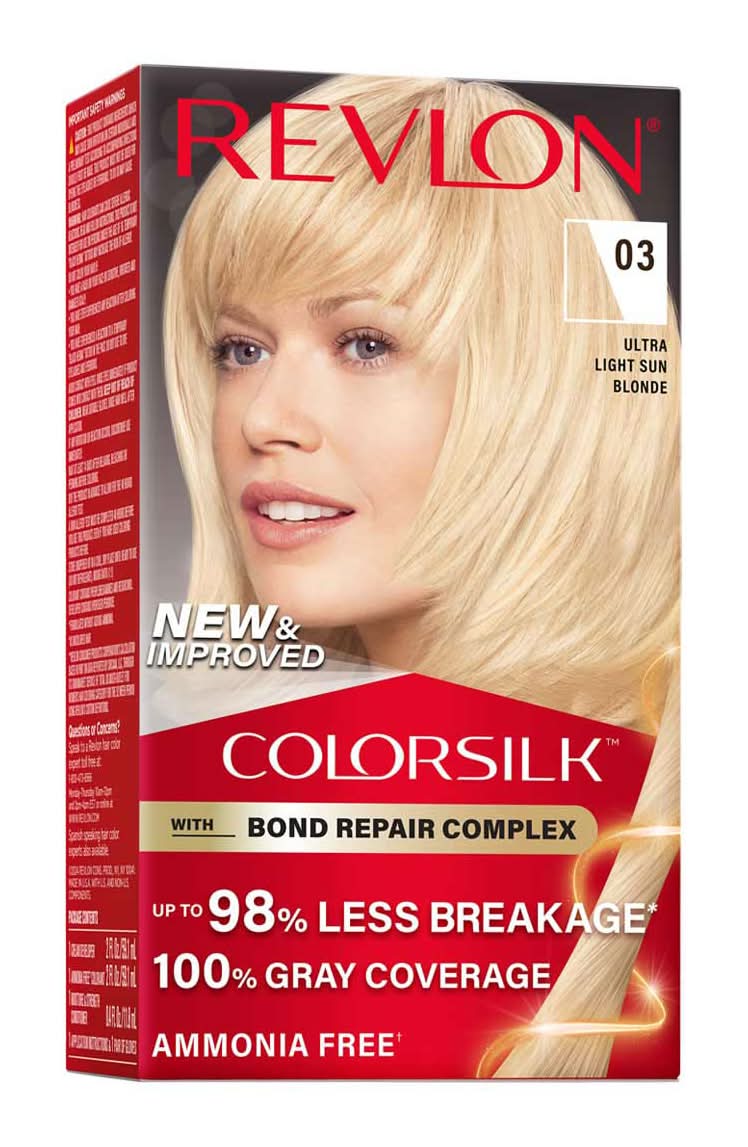 Revlon Colorsilk Permanent Hair Color - 03 Ultra Light Sun Blonde 1 Ct