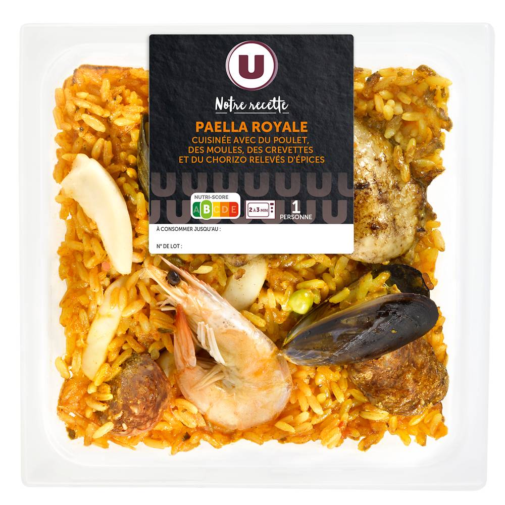 Les Produits U - Paëlla royale (350g)