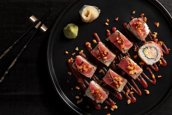 Kung Pao Dragon Roll