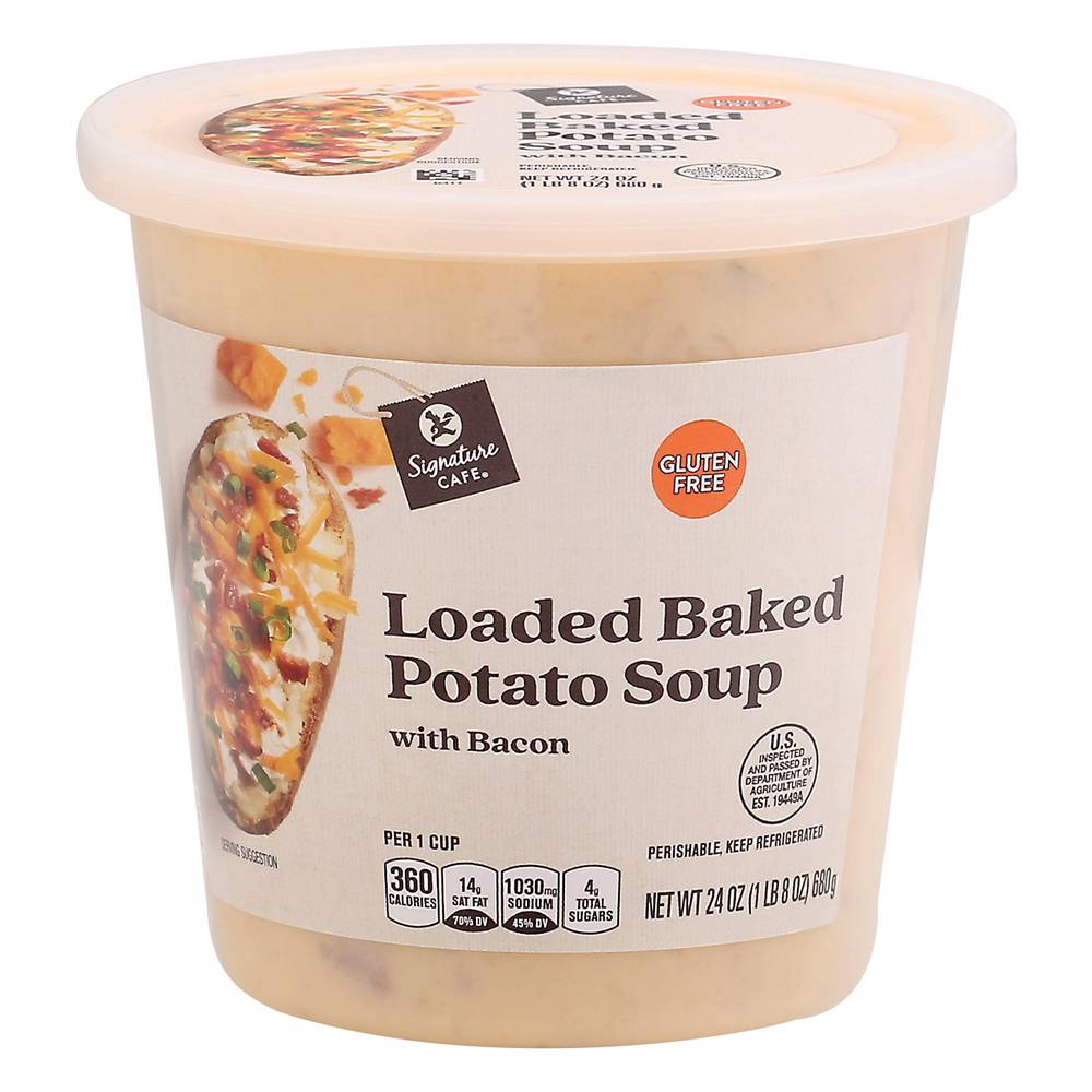 Signature Cafe Loaded Baked Potato Soup With Bacon (1.5 lbs)