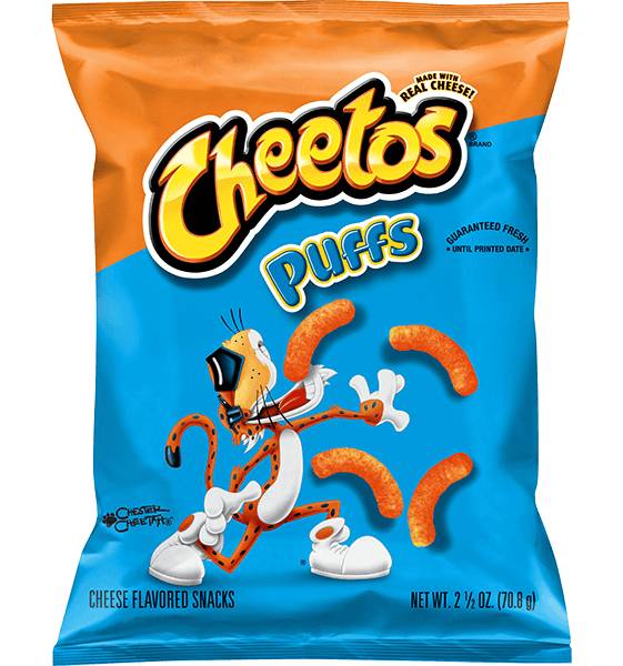 Cheetos Puffs Cheese Flavored Snacks 2.5oz