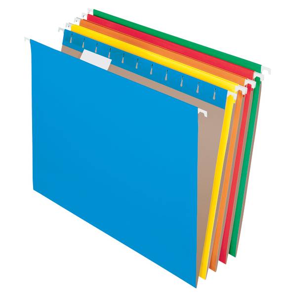 Office Depot Hanging File Folders, Assorted (25 ct)