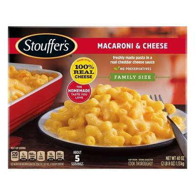 Stouffer's Mac and Cheese Family Size Frozen Meal - 40oz