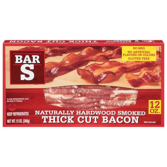 Bar-S Thick Cut Bacon (hardwood smoked)