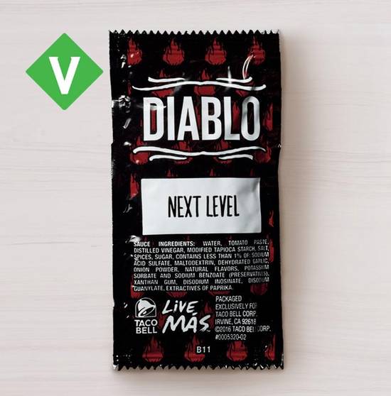 Diablo Sauce Packet