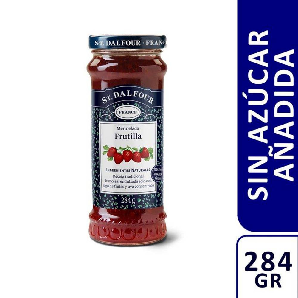 St. dalfour Mermelada conserva frutilla (Frasco 284 g)