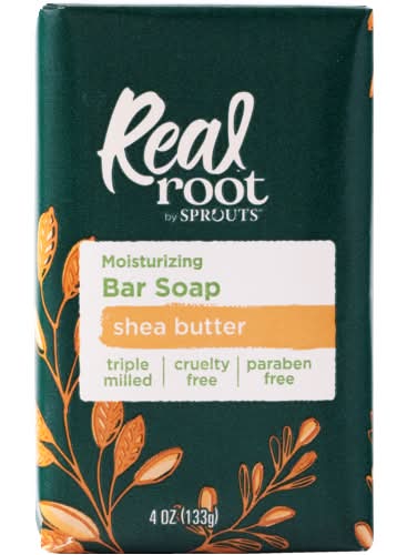 Real Root Shea Butter Bar Soap