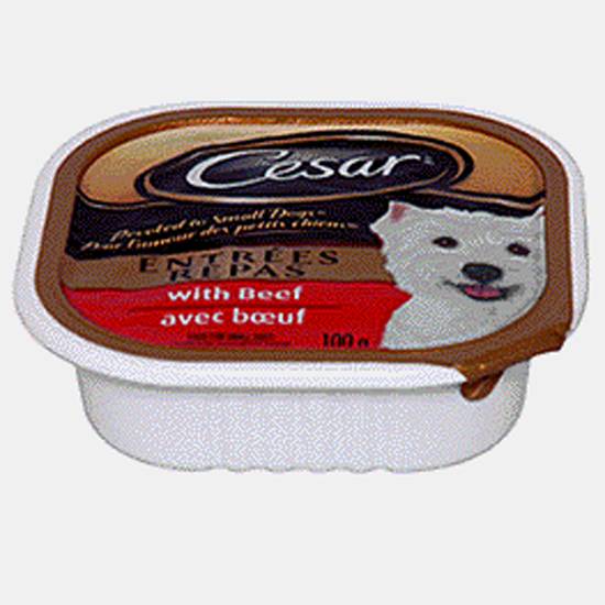Cesar Square Tray Entree Beef Flavour (100g)