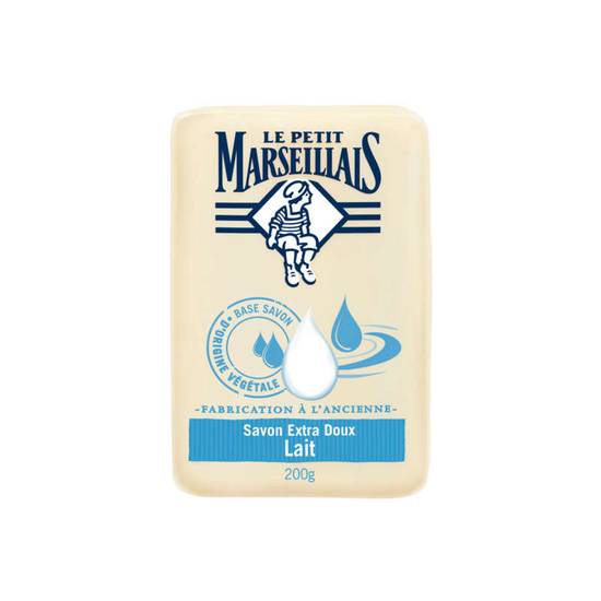 Le Petit Marseillais savon au lait bloc 200 g