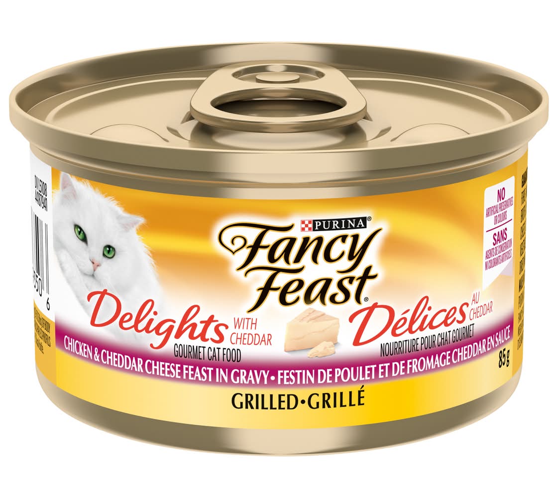 Purina Fancy Feast Grilled Chicken Flavoured Gourmet Cat Food (85 g)