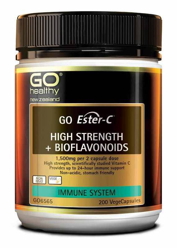 GO Ester-C High Str+Biofl VCaps 200s