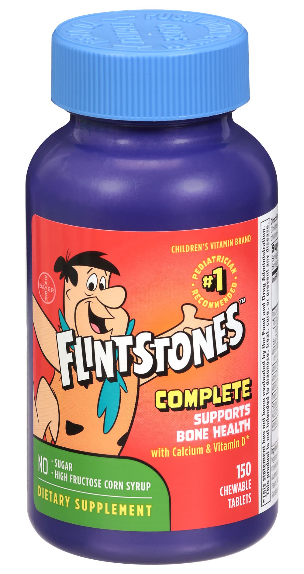 Bayer Flintstones Complete Children's Multivitamin Tablets (3.6 oz, 150 ct)