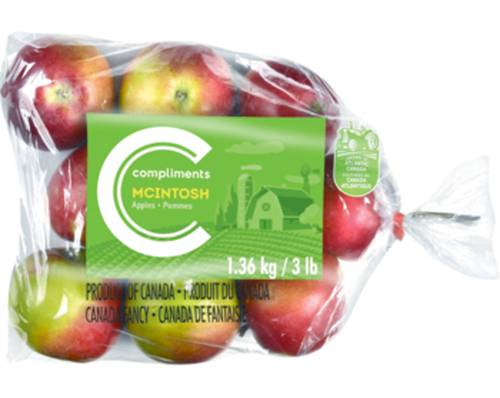Compliments Mcintosh Apples (1.36 kg)