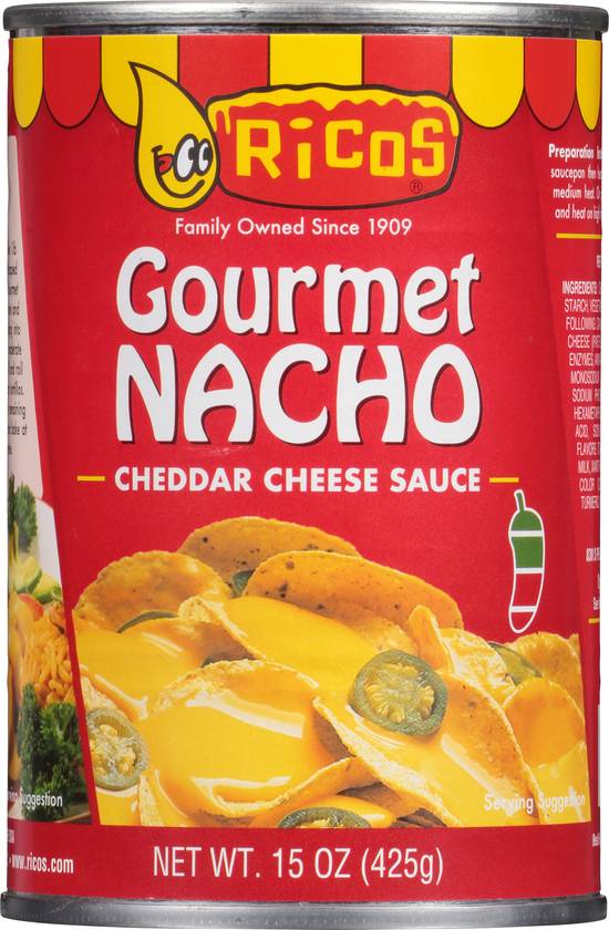 Ricos Gourmet Nacho Cheddar Cheese Sauce