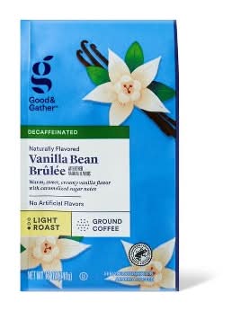 Good & Gather Light Roast Ground Coffee, Vanilla Bean Brulee
