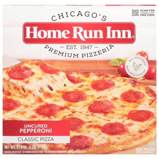 Home Run Inn Classic Uncured Pepperoni Pizza (28 oz)