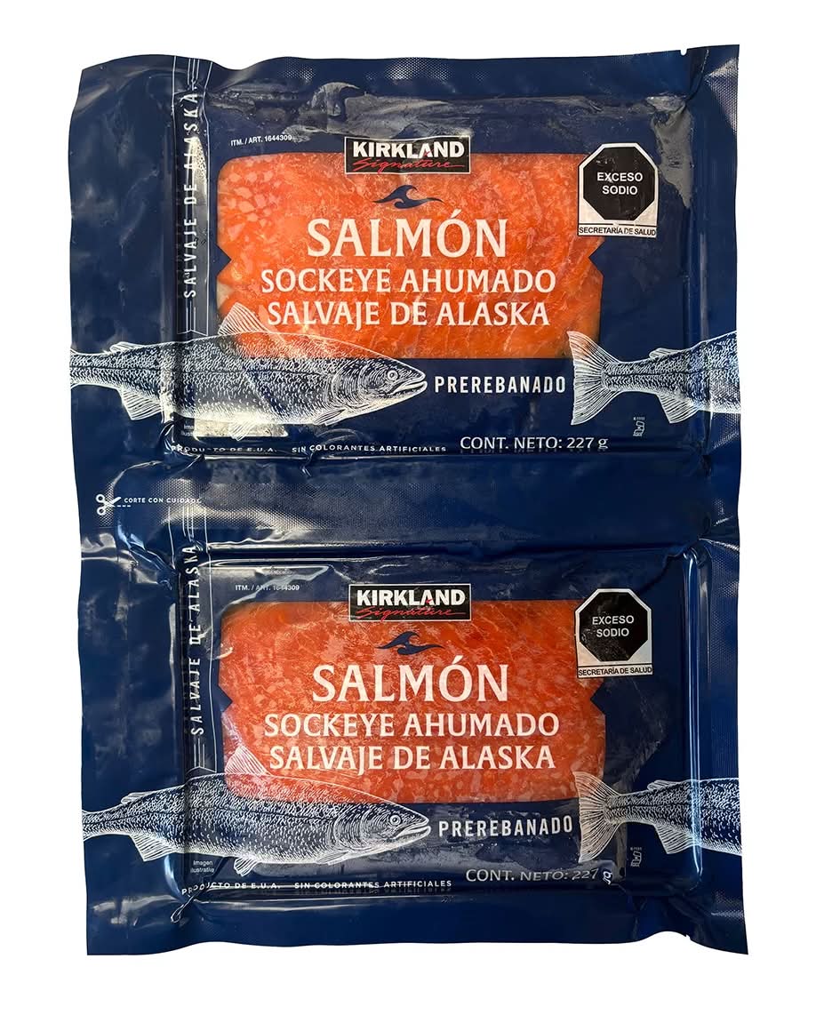 Kirkland Signature Salmon Ahumado Sockeye 452 g