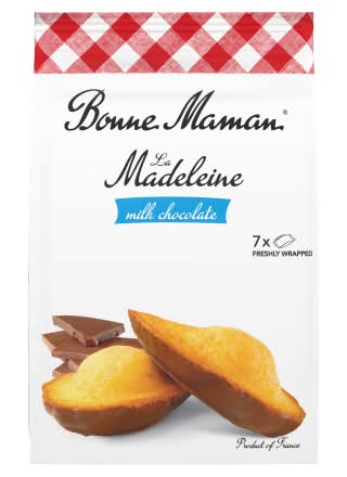 Bonne Maman Milk Chocolate, La Madeleine (7 pack)