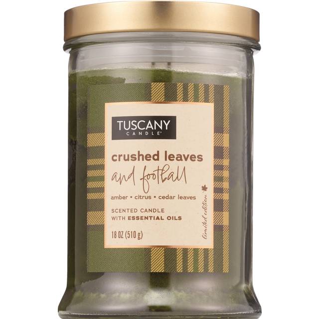 Tuscany Candle Crushed Leaves & Football Scented Candle Delivery Near