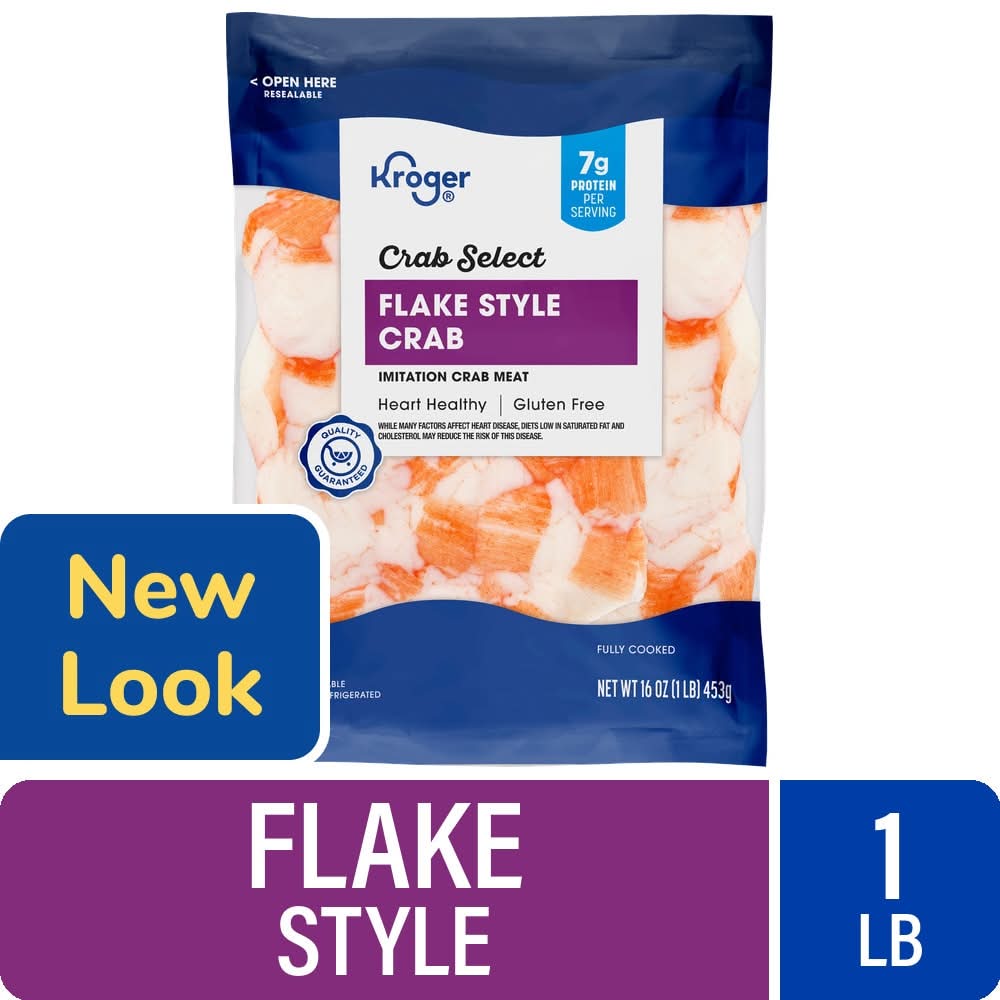 Kroger® Crab Select™ Imitation Crab Meat Flake Style