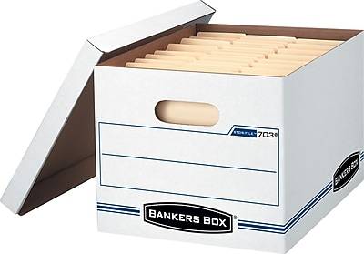 Bankers Box Stor/File Basic-Duty Storage Boxes, Letter/Legal Size, 13/Pack (0070327)