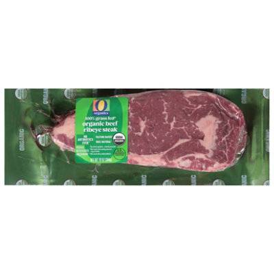 O Organics Beef Steak Ribeye Grass Fed