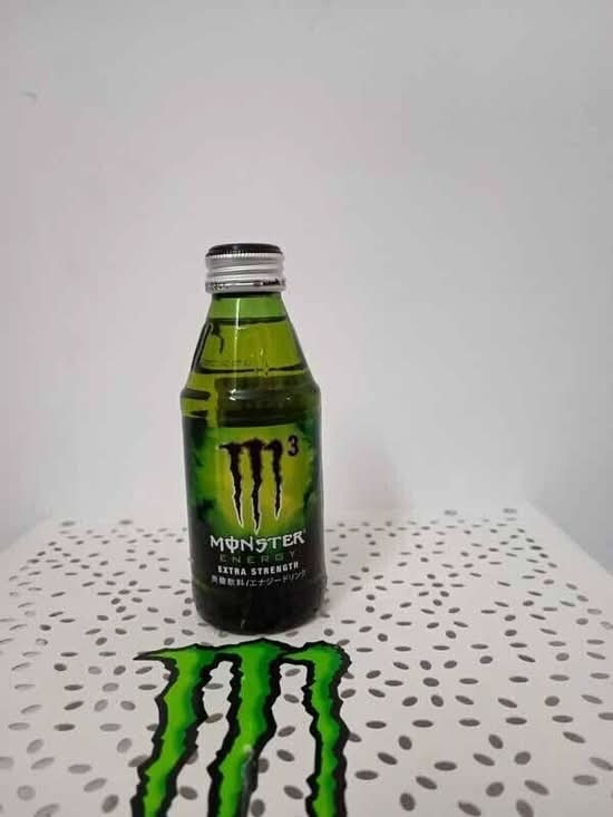 Monster Energy M3 Bottiglia Giappone 150ml Glass Bottles Drink Japan