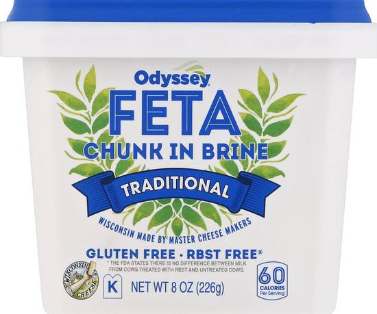 Odyssey Feta Cheese Chunk in Brine