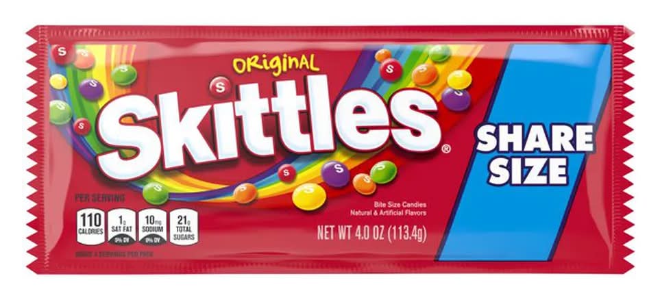 Skittles Original Chewy Share Size Candy