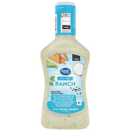 Great Value Calorie Reduced Ranch Dressing (475 ml)