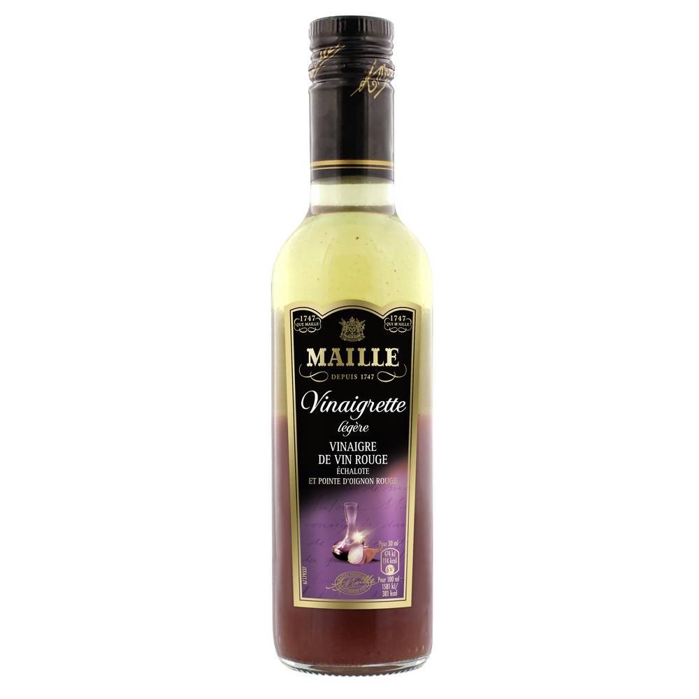 Maille - Vinaigrette légère vinaigre de vin rouge et échalotes (360ml)