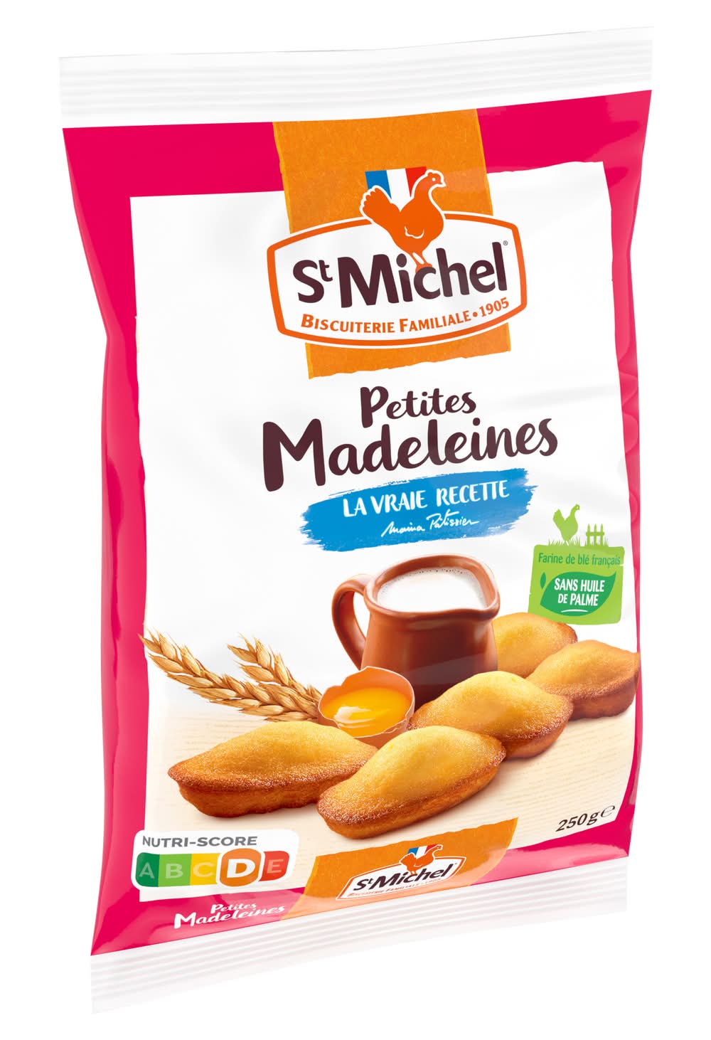 St Michel - Petites madeleines aux œufs format partage (250g)