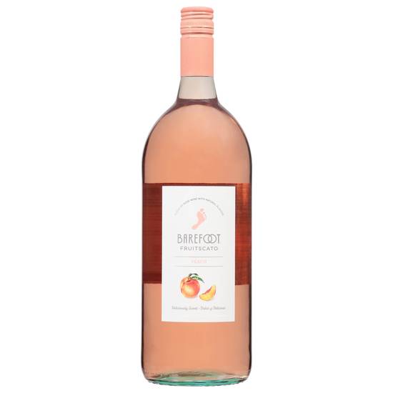 Barefoot Fruitscato Peach Rose Wine (1.5 L)
