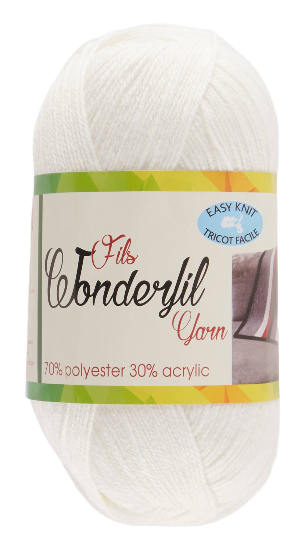 Giant Value Worsted Yarn, 300-g. (White)