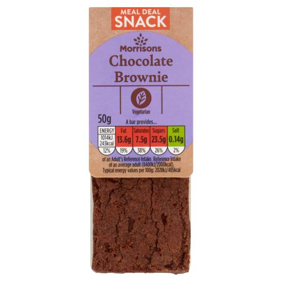 Morrisons Chocolate, Brownie (50g)